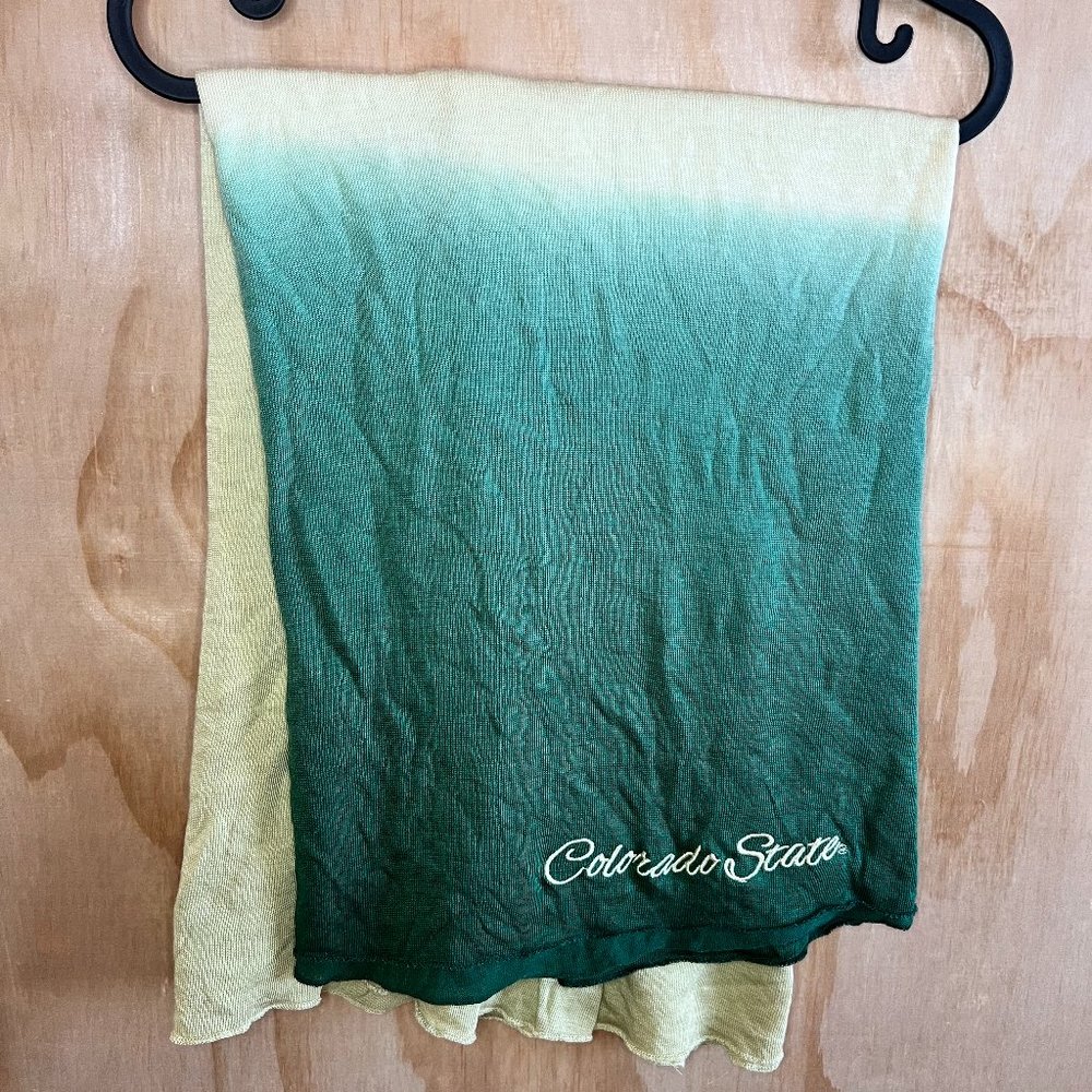 Colorado State University Rams Green & Gold Infinity Scarf